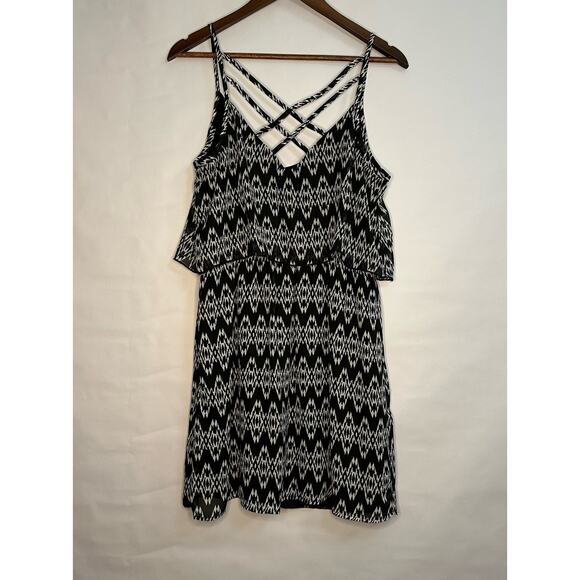 Speechless Strappy Sundress with Tribal Graphic Print - Picture 2 of 10